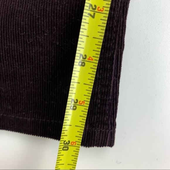 J Crew Favourite  Fit Purple Corduroy Pants size 00S - Picture 7 of 8